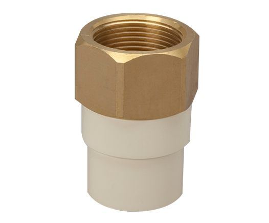 Brass female threaded pipe adapter