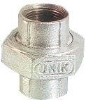 Metal threaded pipe adapter