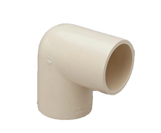PVC elbow fitting