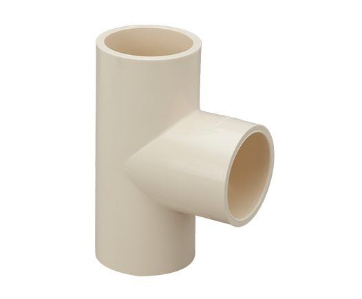PVC tee pipe fitting